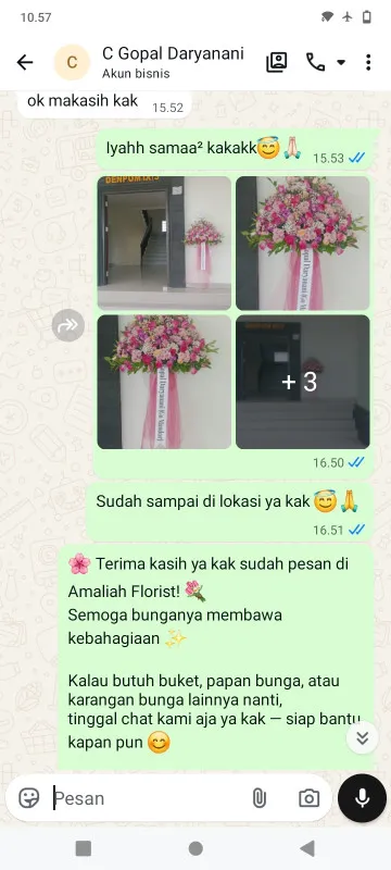 Pengiriman Karangan Bunga Thamrin Business Area