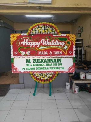 Papan Bunga di Thamrin Business Area