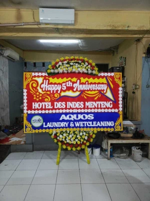 Papan Bunga di Thamrin Business Area