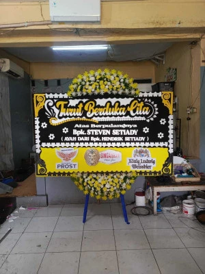 Papan Bunga di Thamrin Business Area