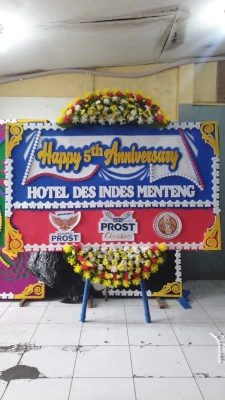 Papan Bunga di Thamrin Business Area