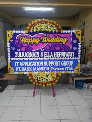 Papan Bunga di Thamrin Business Area