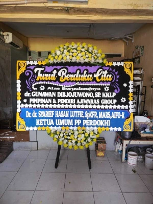 Papan Bunga di Thamrin Business Area
